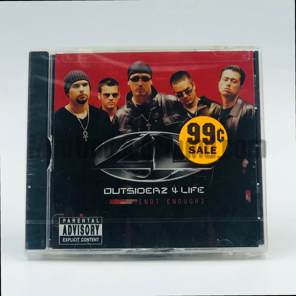 Outsiderz 4 Life – Not Enough CD Single, front cover