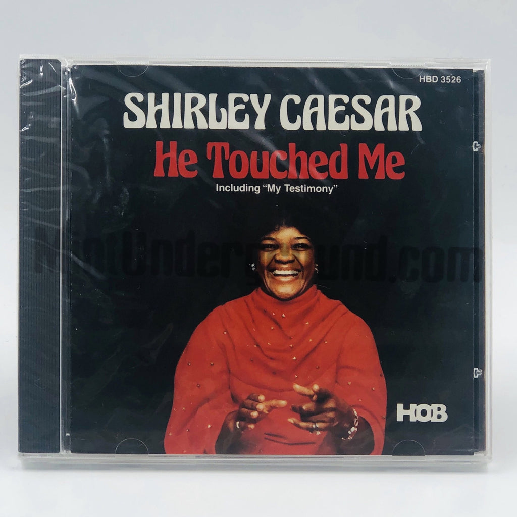 Shirley Caesar – He Touched Me CD, front cover