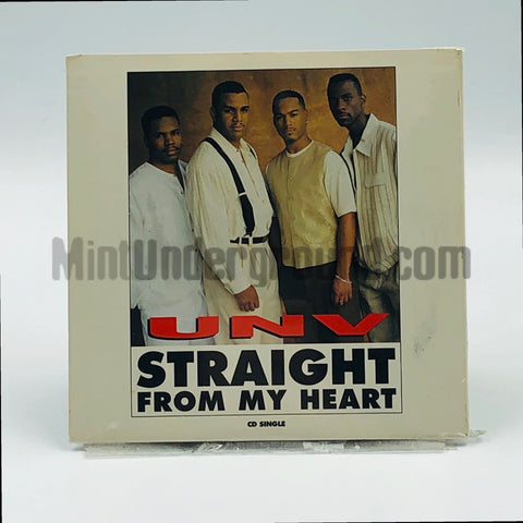 U.N.V./UNV (Universal Nubian Voices): Straight From My Heart: CD Single