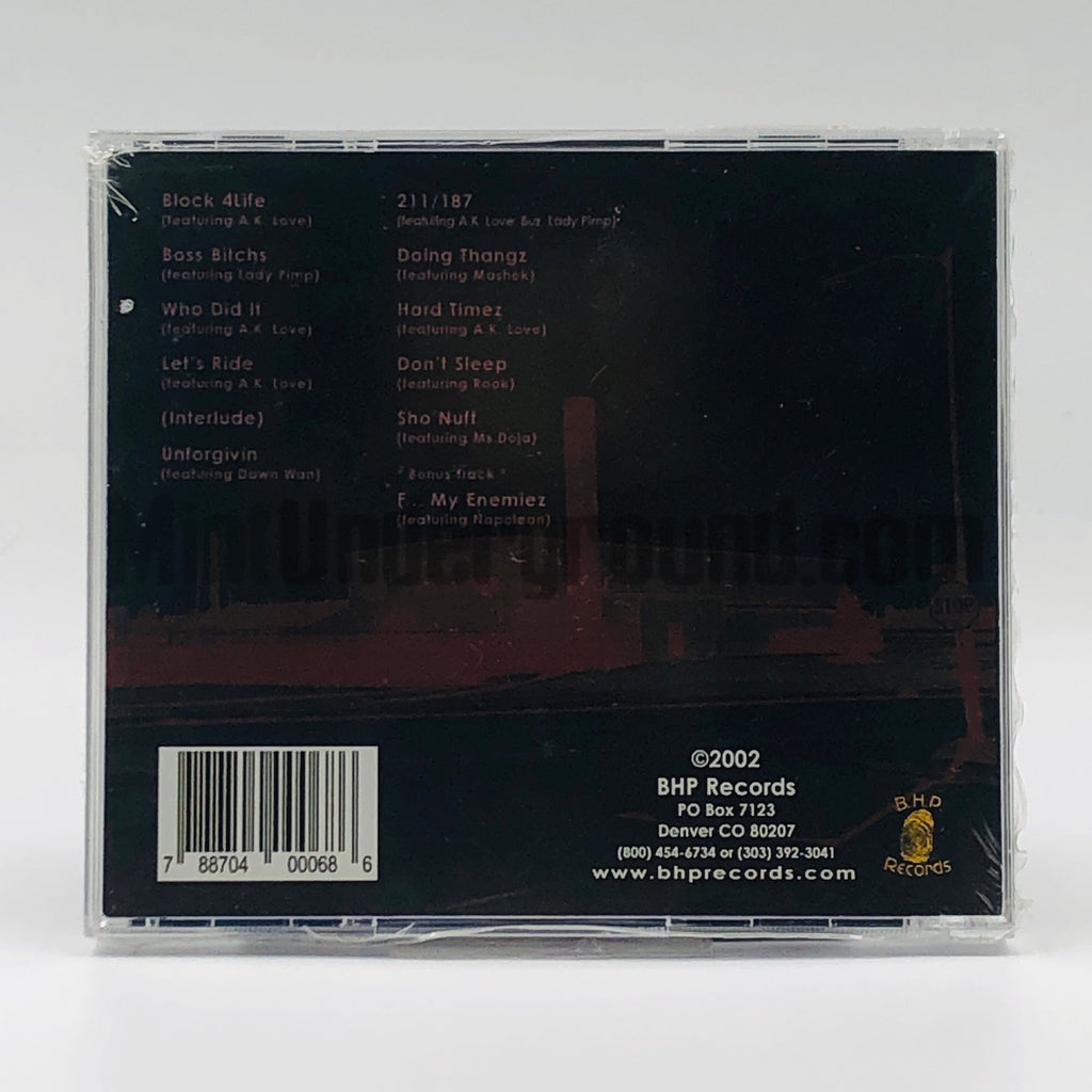 BHP/B.H.P./Black Hole Posse: Tha Block: CD – Mint Underground