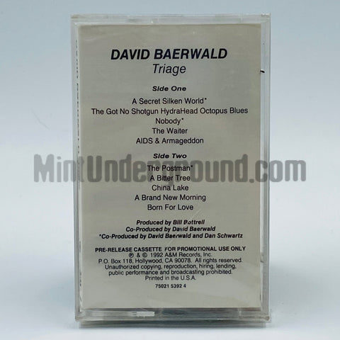 David Baerwald: Triage: Cassette