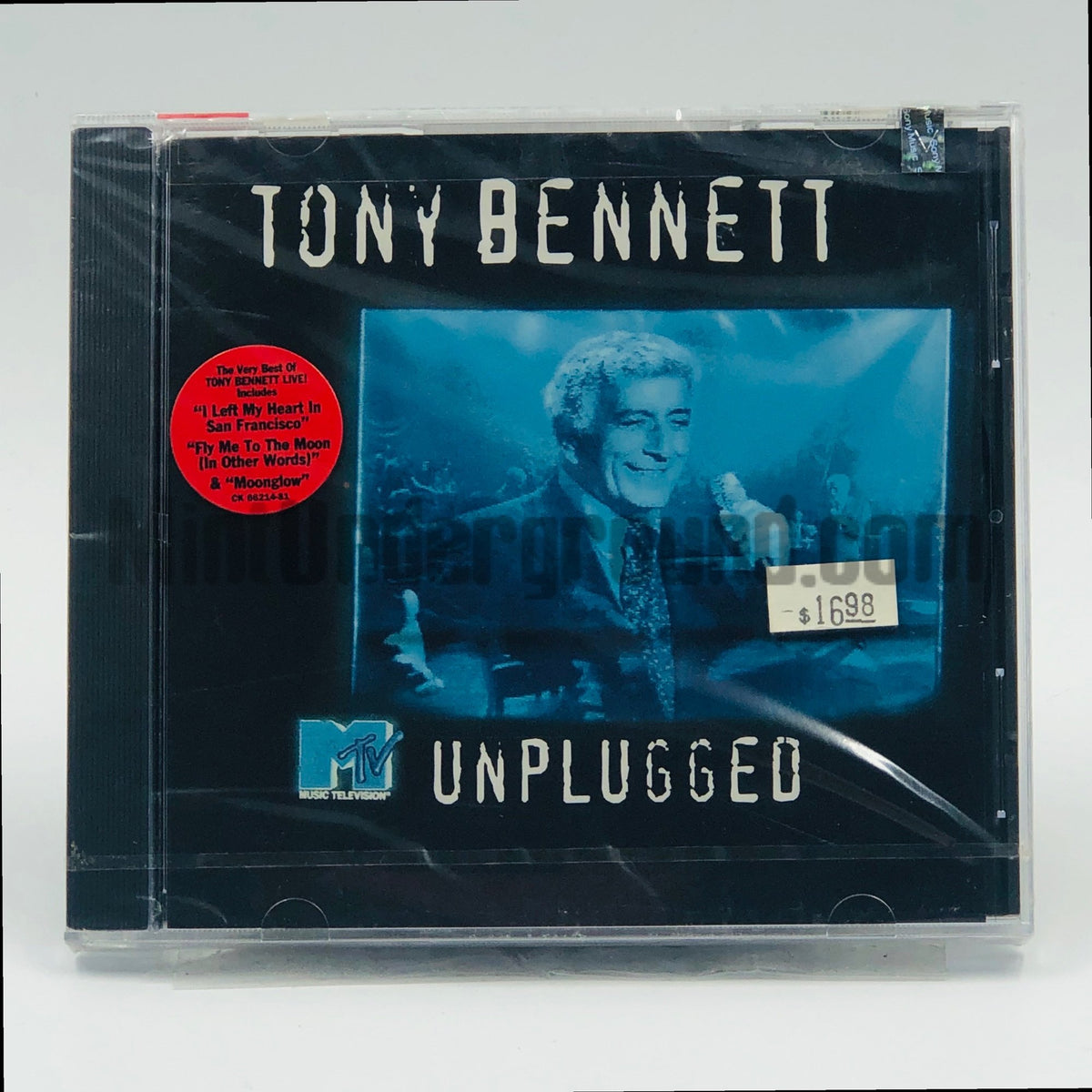 Tony Bennett – MTV Unplugged CD, front cover