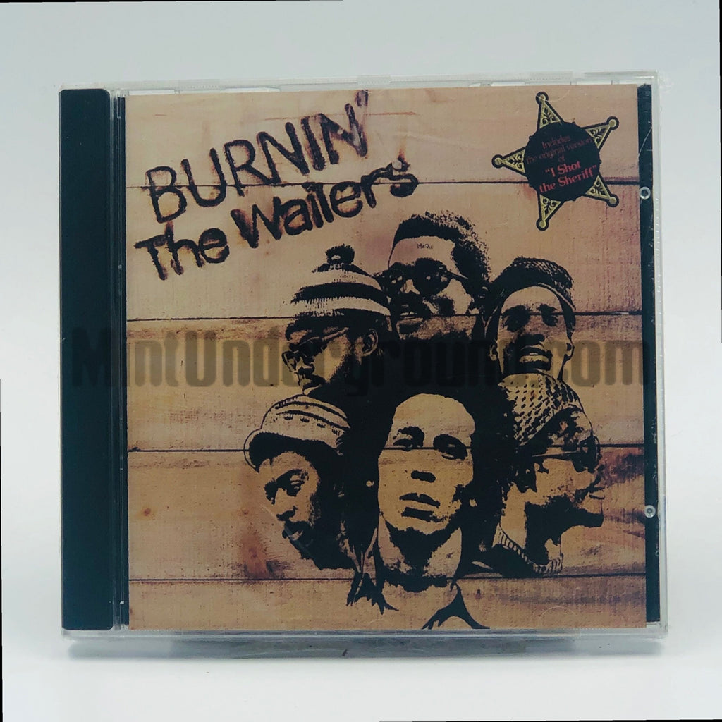 The Wailers – Burnin' CD, front cover