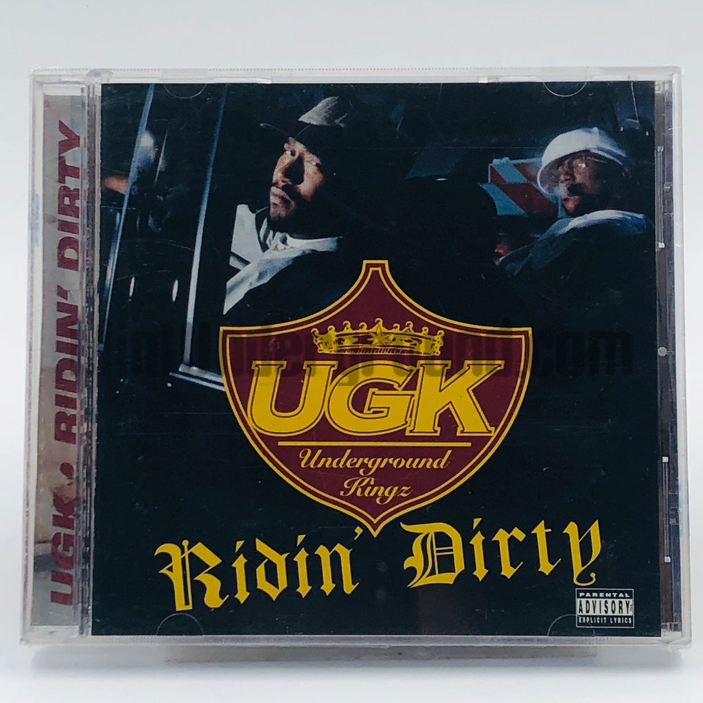 U.G.K./UGK/Underground Kingz – Ridin' Dirty CD, front cover