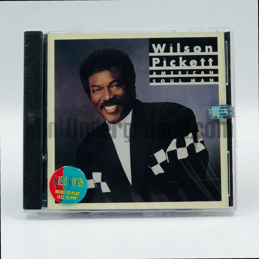Wilson Pickett – American Soul Man CD, front cover