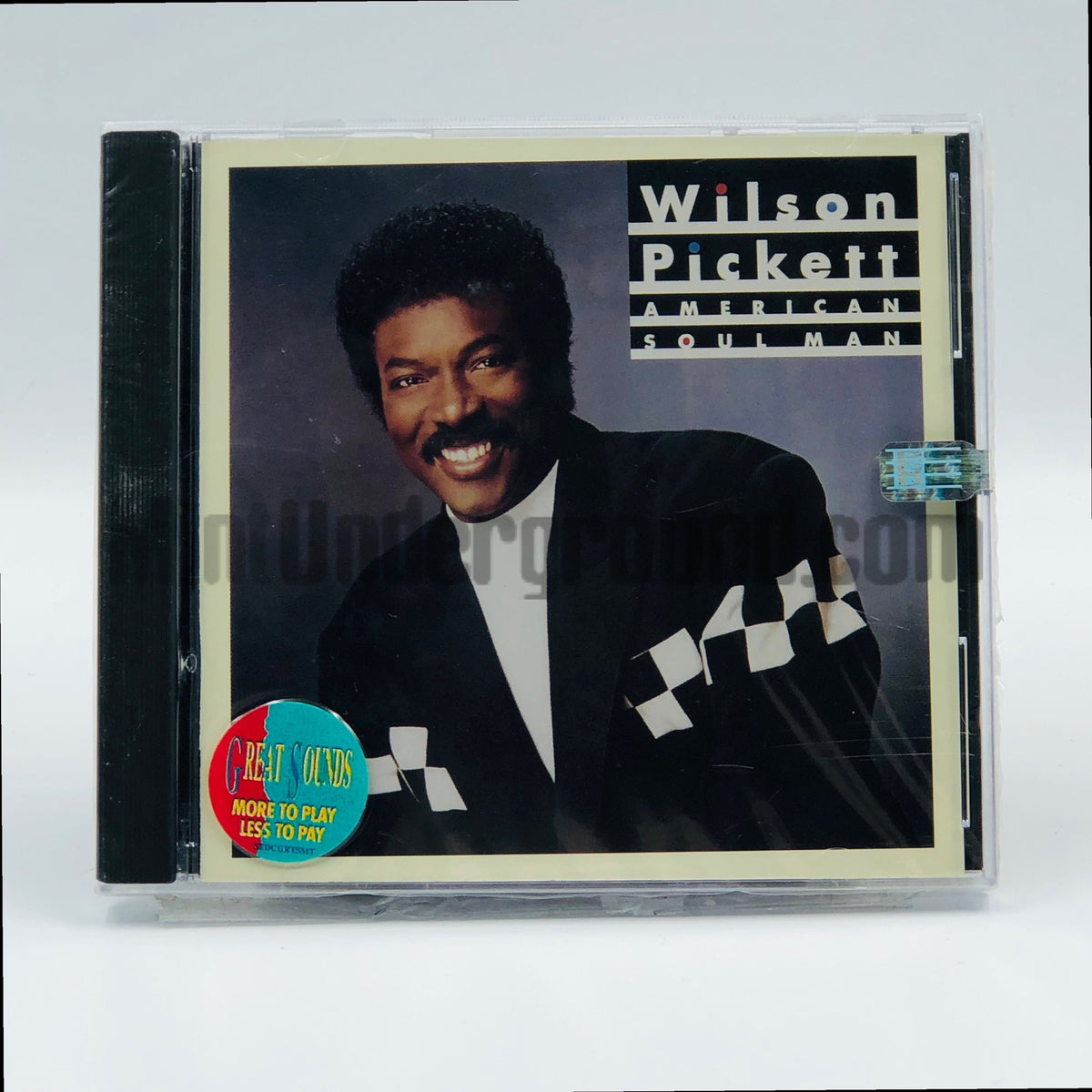 Wilson Pickett – American Soul Man CD, front cover