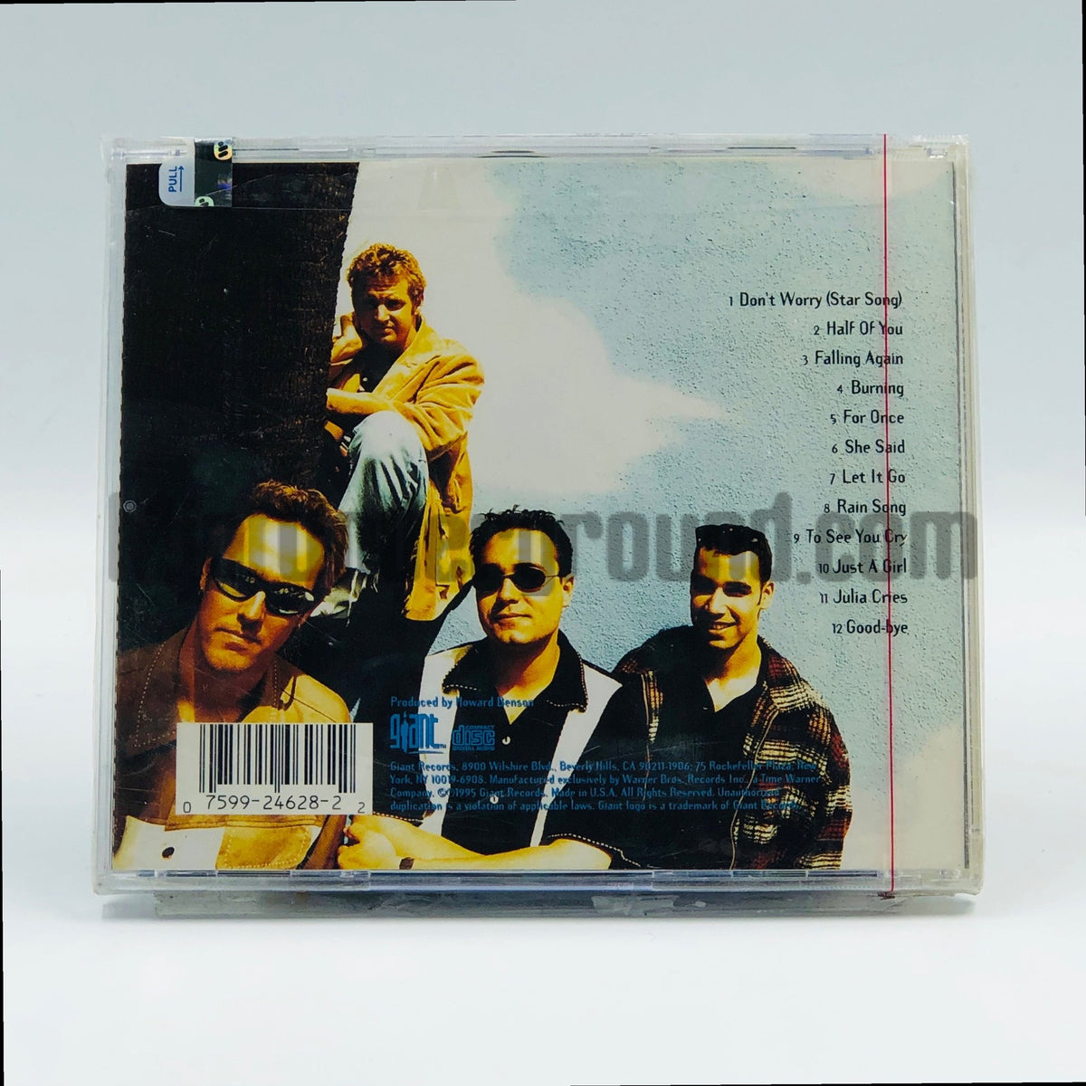 Wakeland – Magnetic CD, back cover