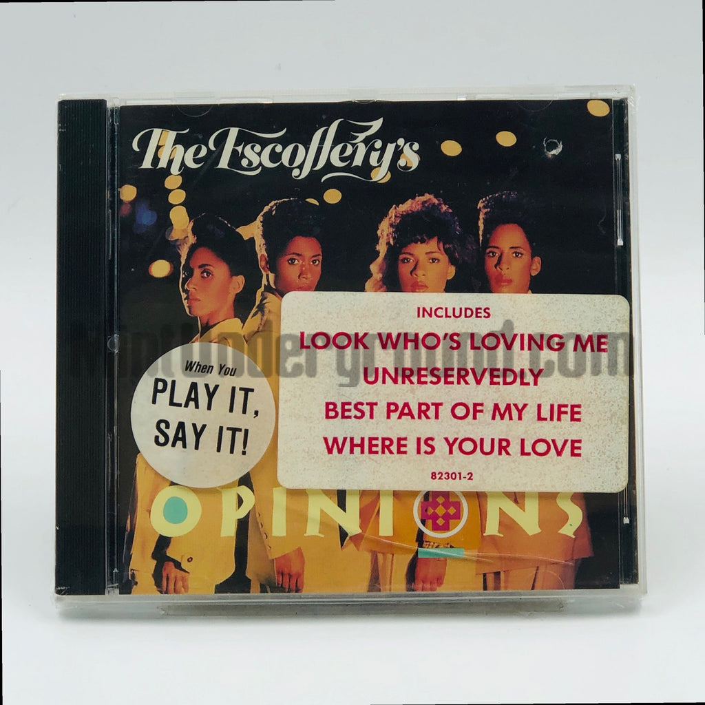 The Escoffery's – Opinions CD, front cover