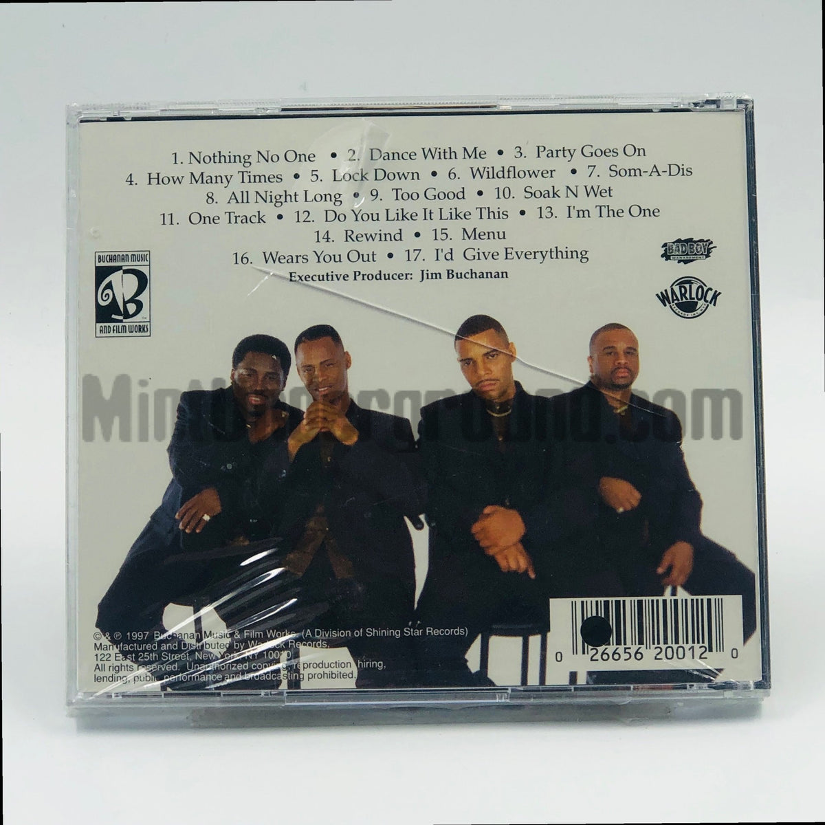 The Rude Boys – Rude As Ever CD, back cover