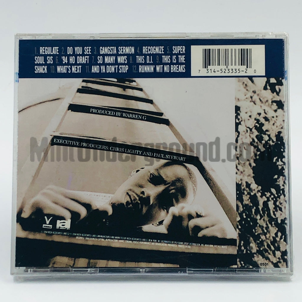 Warren G – Regulate... G Funk Era CD, back cover
