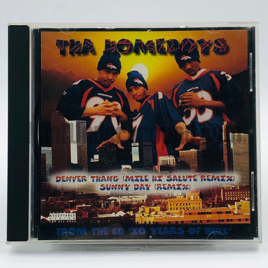 Tha Homeboys – Denver Thang (Mile Hi Salute Remix)/Sunny Day (Remix) CD Single, front cover