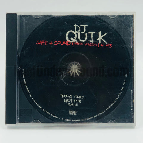 DJ Quik: Safe + Sound (Safe and Sound): CD Single – Mint Underground