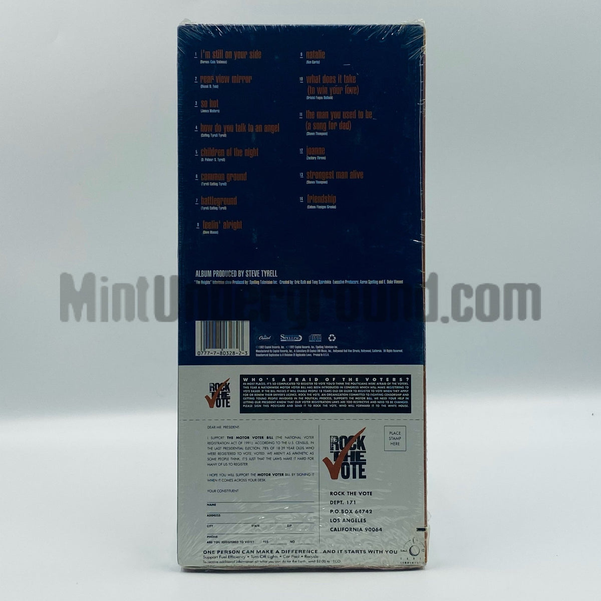 Various Artists – Music From The Television Show: The Heights CD, back cover