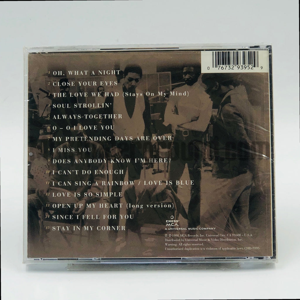 The Dells – Oh, What A Night/ The Great Ballads CD, back cover