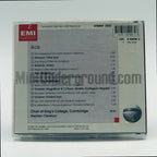 Choir Of King's College/ Cambridge – Ikos CD, back cover