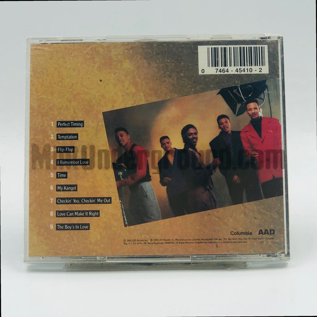 The Superiors – Perfect Timing CD, back cover