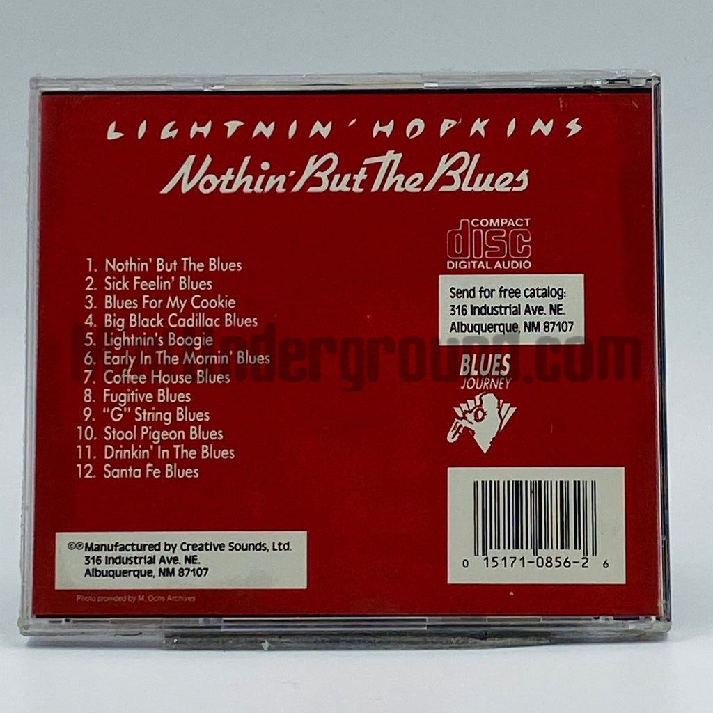 Lightnin' Hopkins Nothin' But The Blues CD Mint Underground