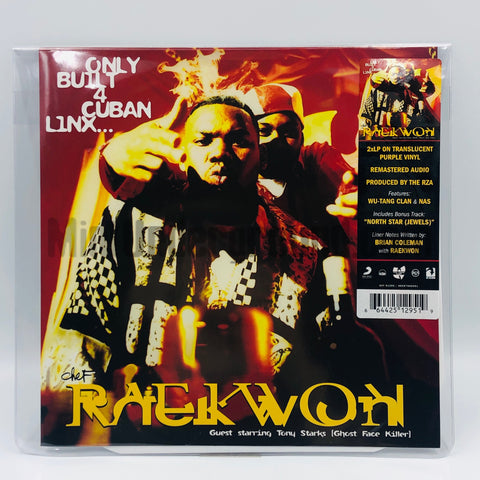 Raekwon: Only Built 4 Cuban Linx: 2x Translucent Purple Vinyl