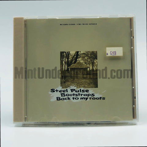 Steel Pulse: Bootstraps/Back To My Roots: CD Single