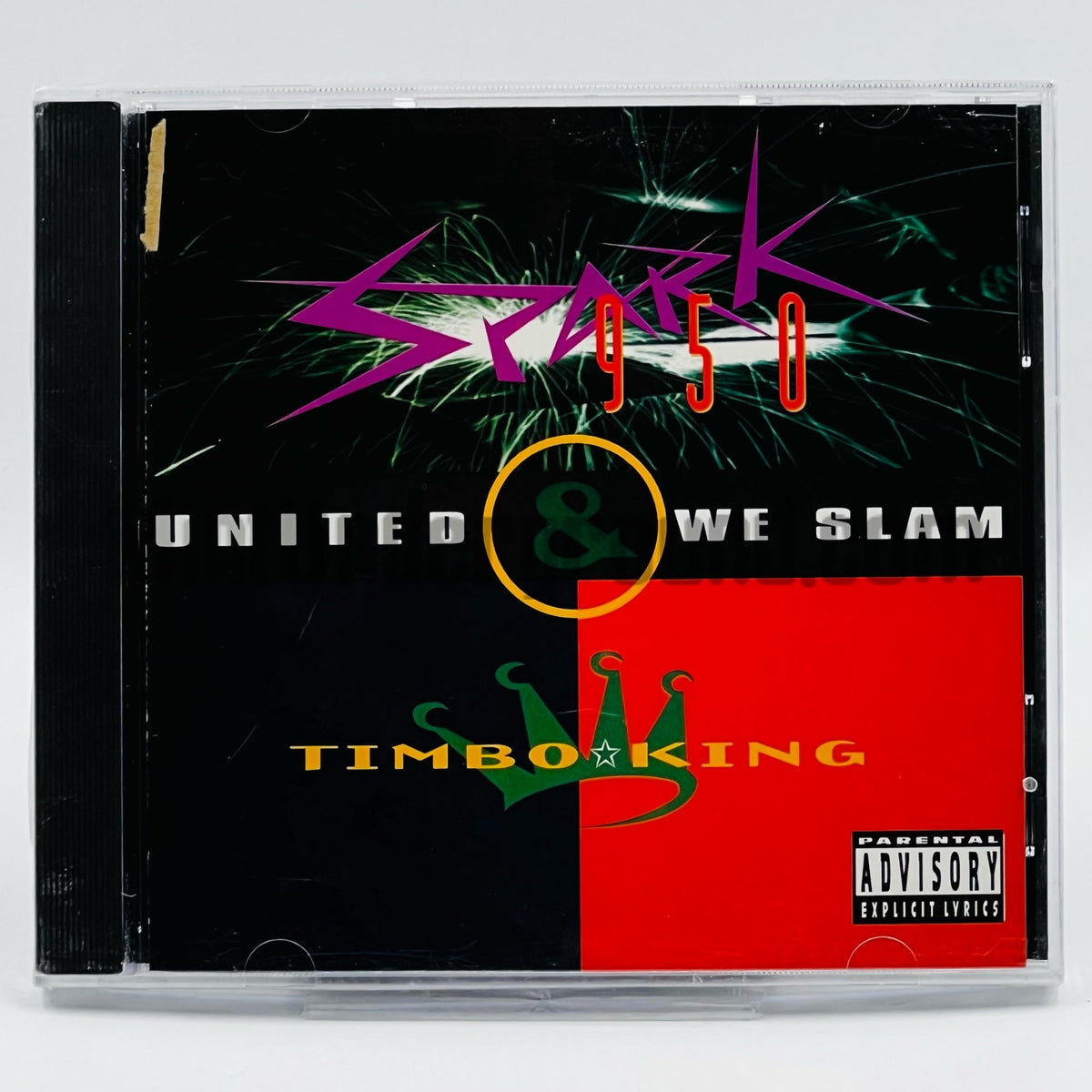Spark 950 & Timbo King – United We Slam CD, front cover