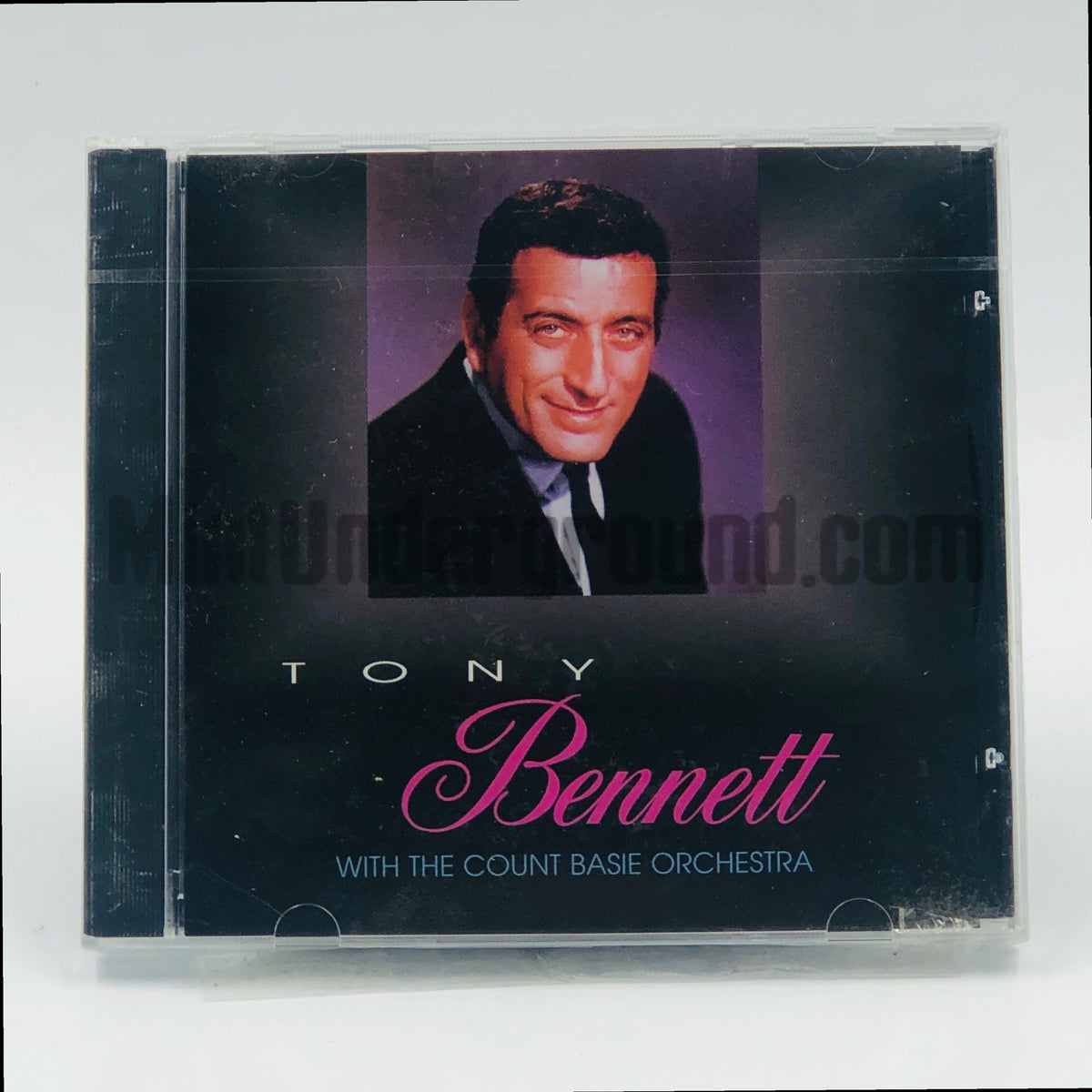 Tony Bennett – With The Count Basie Orchestra CD, front cover