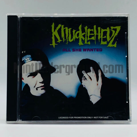 Knucklehedz: All She Wanted: CD Single
