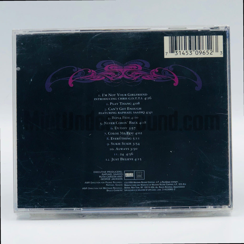 Willie Max – Bona Fide CD, back cover