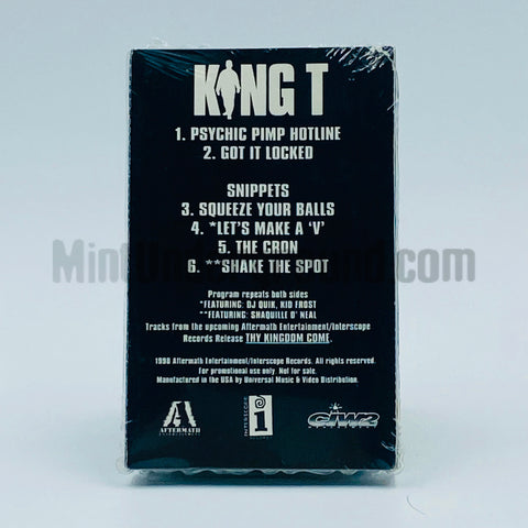 King T: Thy Kingdom Come: Cassette Single: Promo