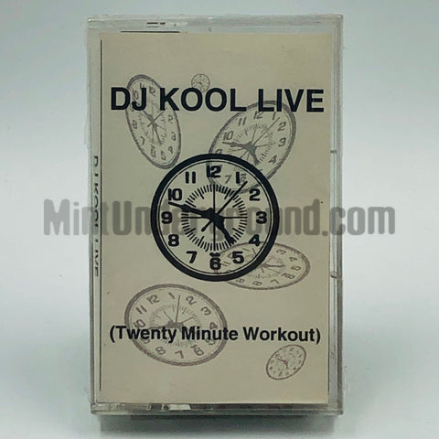 DJ Kool: DJ Kool Live (Twenty Minute Workout): Cassette Single