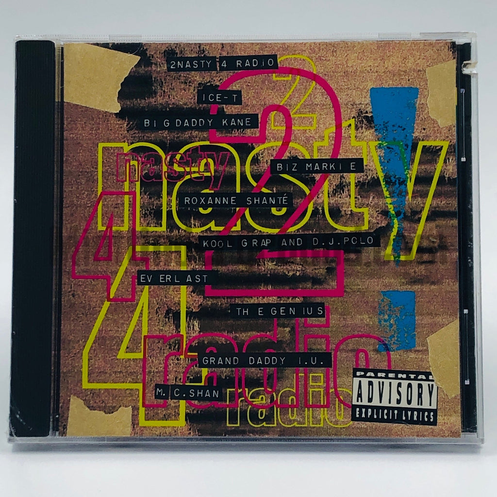 Various Artists – 2 Nasty 4 Radio CD, front cover