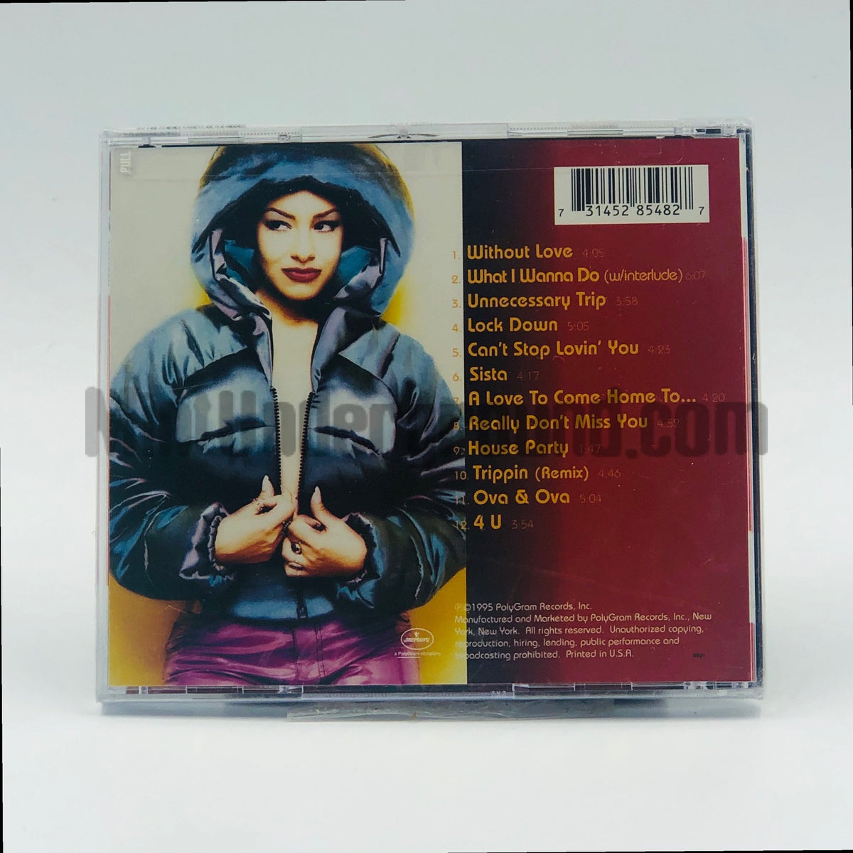 Veronica – V...As In Veronica CD, back cover