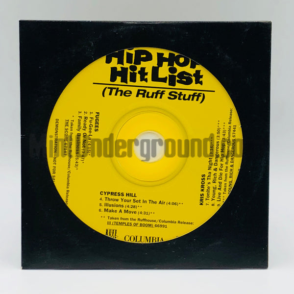 Various Artists: Ruffhouse Records: Hip Hop Hit List (The Ruff Stuff): CD: Promo Various Artists: Ruffhouse Records: Hip Hop Hit List (The Ruff Stuff): CD: Promo