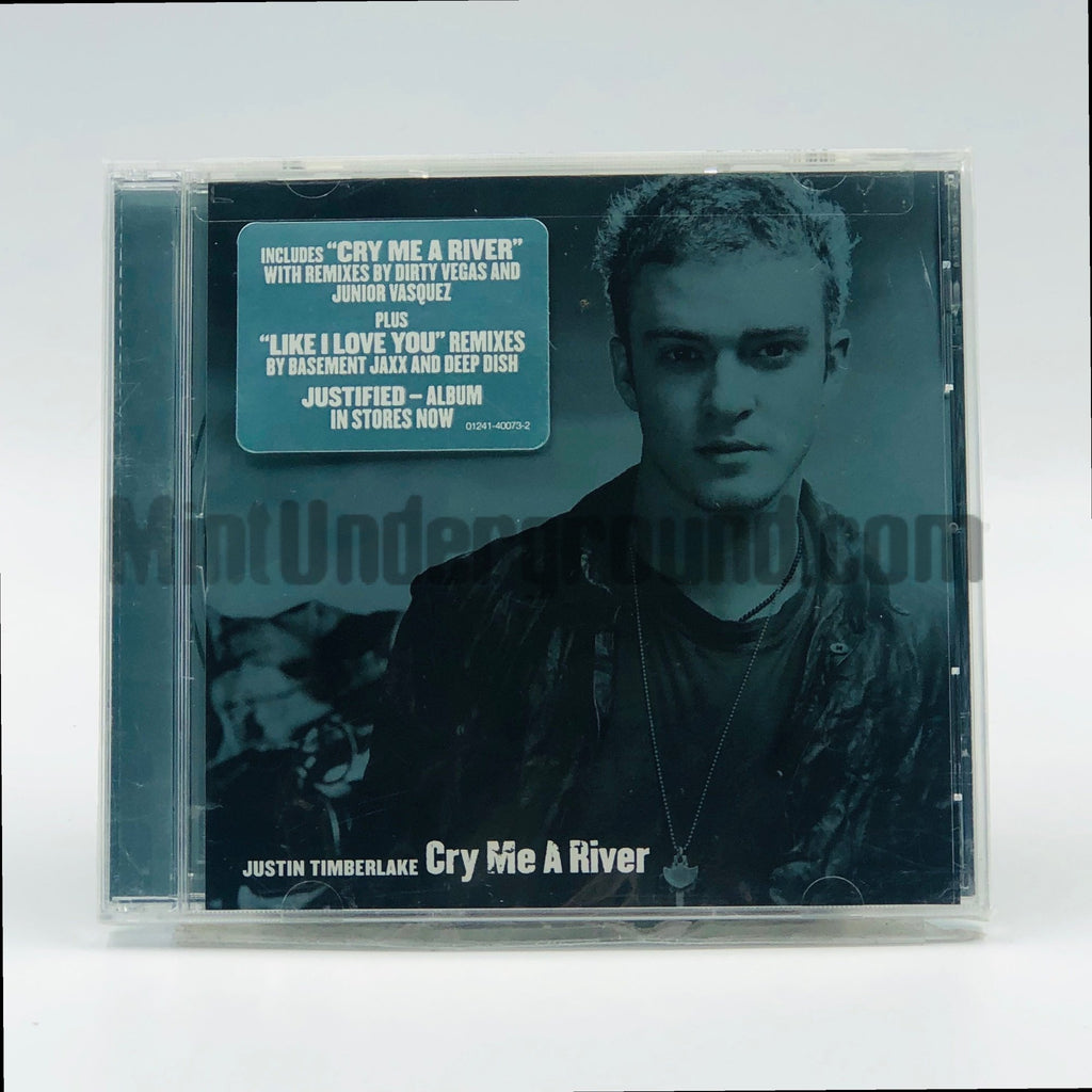 Justin Timberlake – Cry Me A River CD Single, front cover