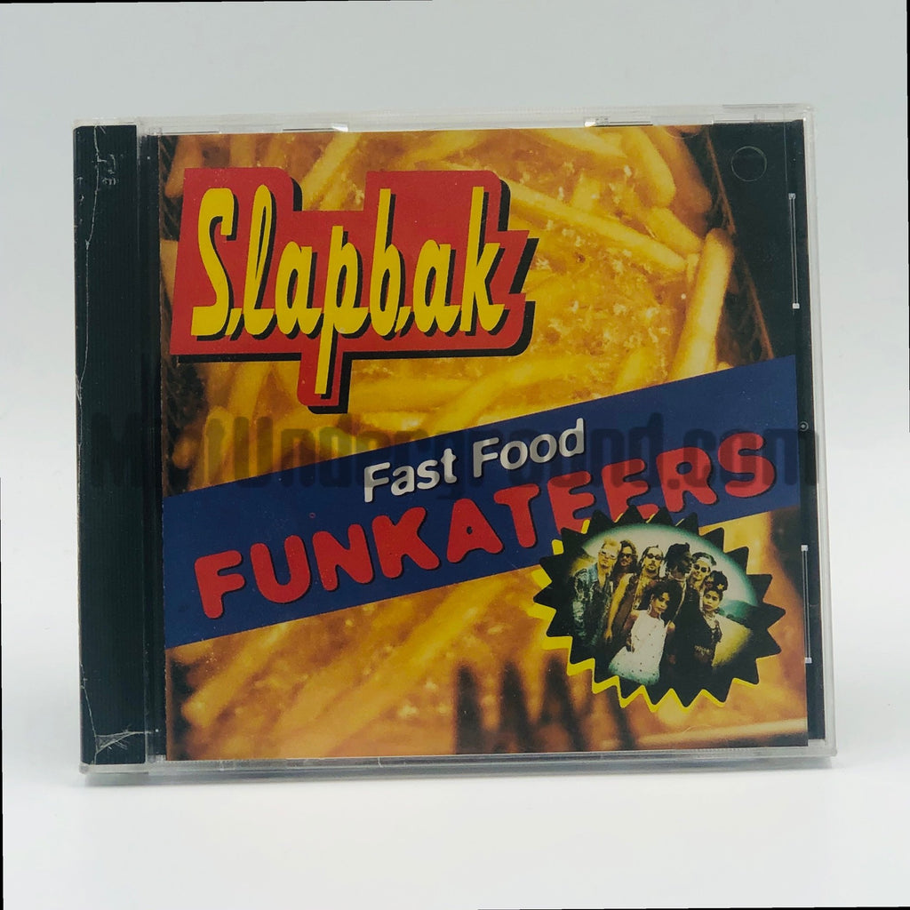 Slapbak – Fast Food Funkateers CD, front cover