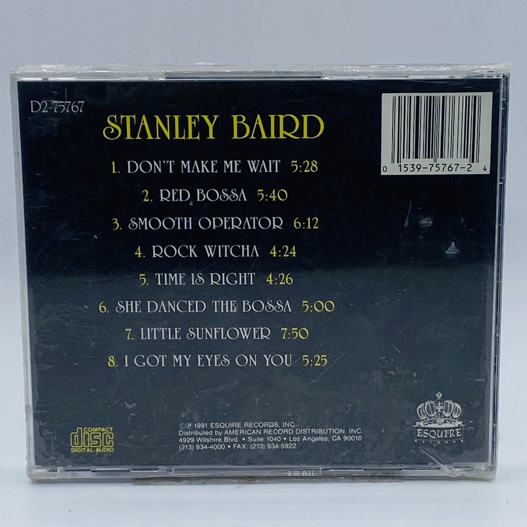 Stanley Baird – Stanley Baird CD, back cover