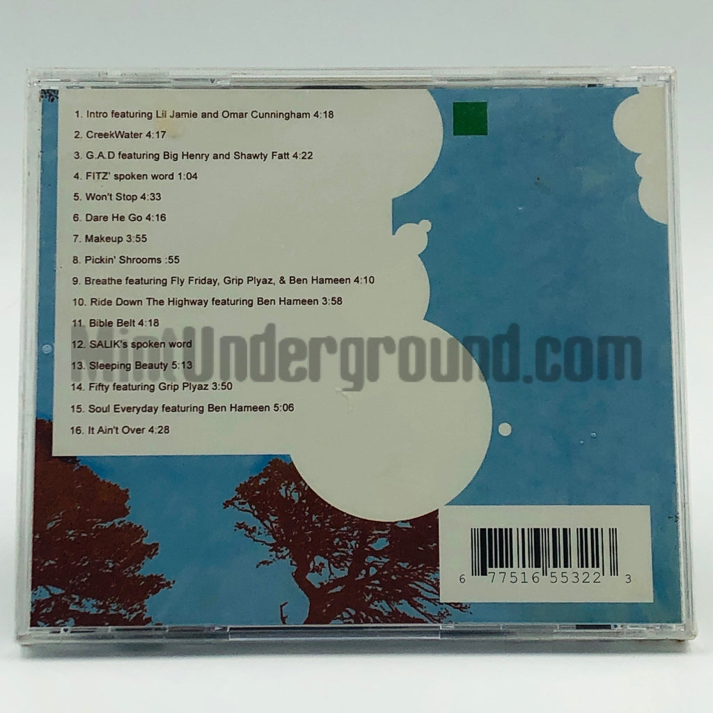 Yela Wolf – Creek Water CD, back cover
