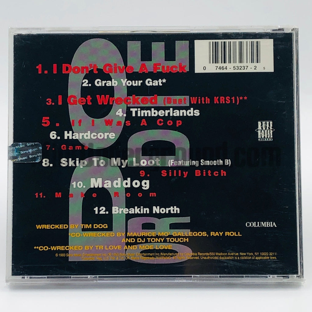 Tim Dog – Do Or Die CD, back cover