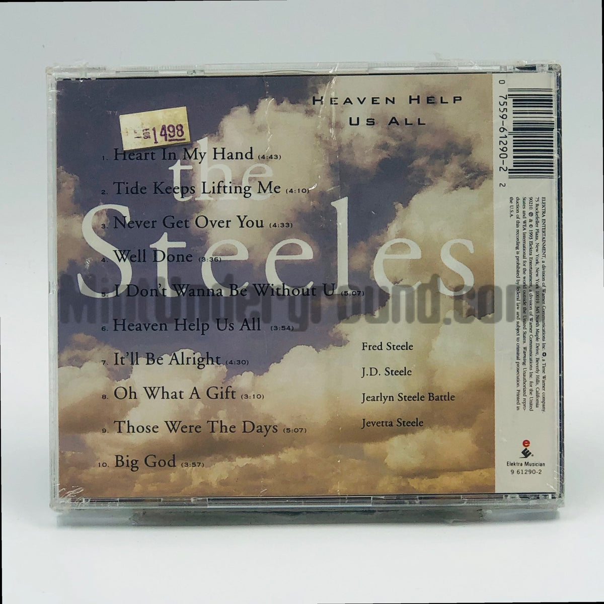 The Steeles – Heaven Help Us All CD, back cover