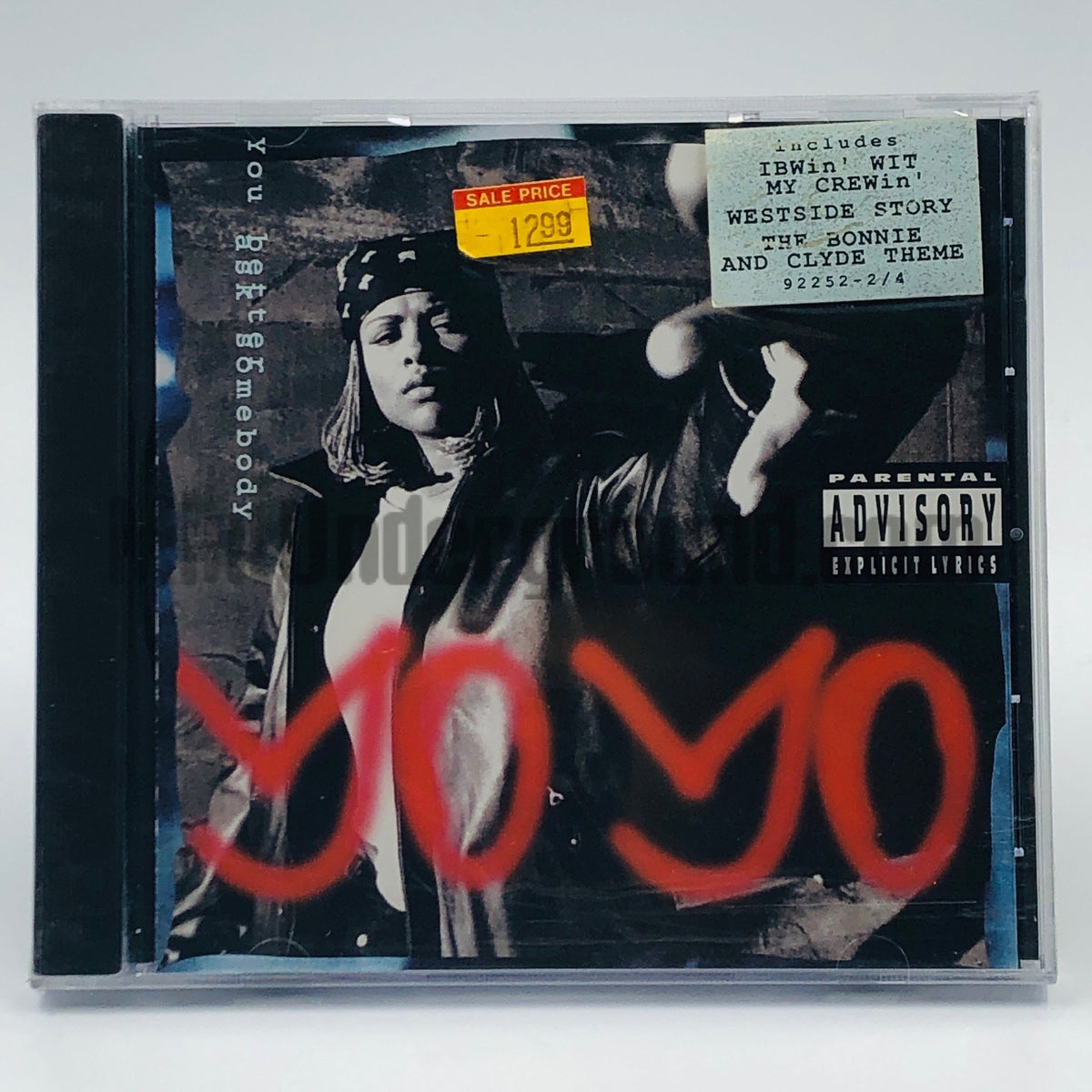 Yo Yo – You Better Ask Somebody CD, front cover