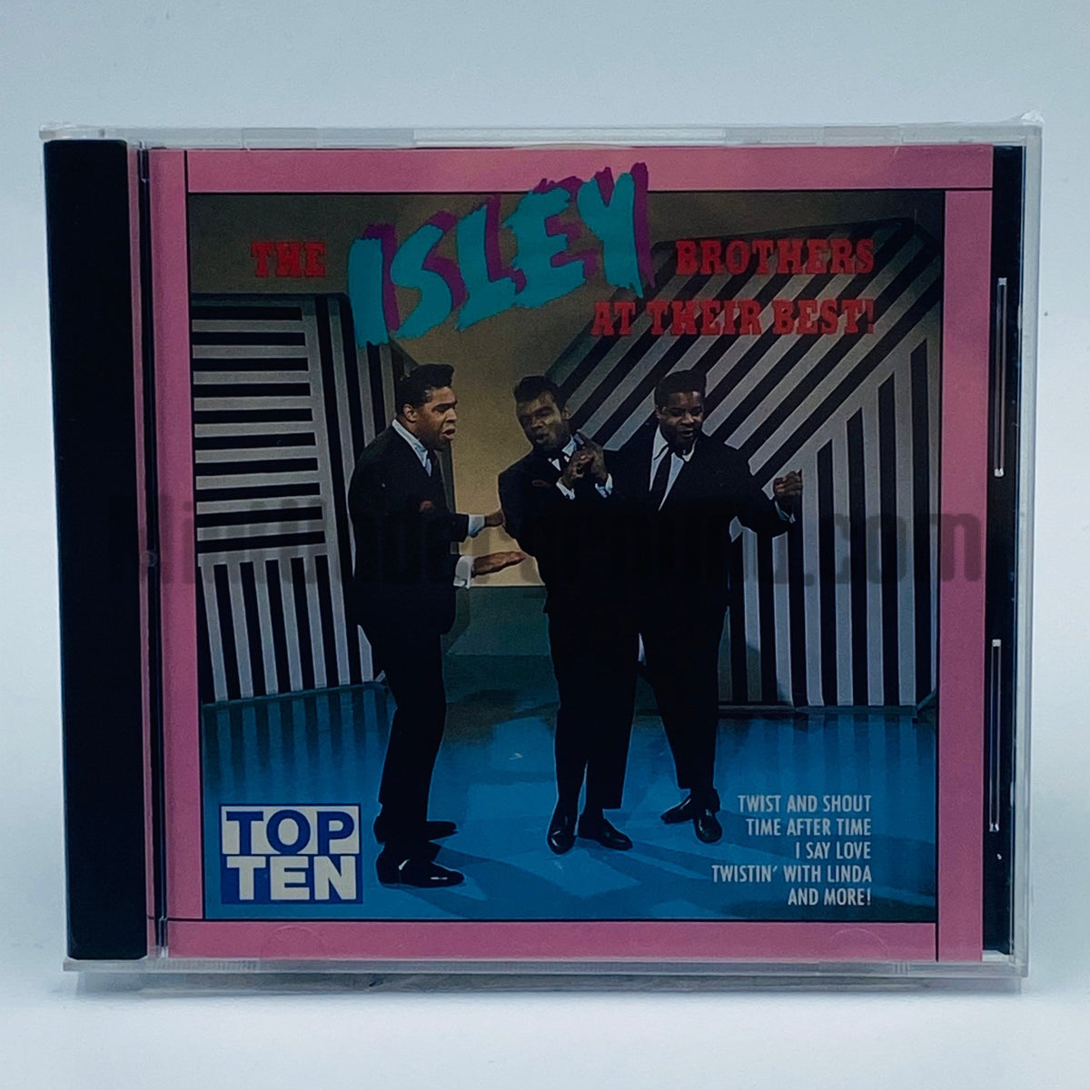 The Isley Brothers – At Their Best CD, front cover