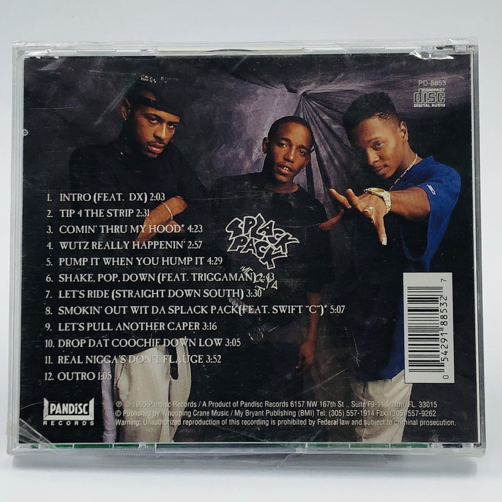 Splack Pack – 4 Life CD, back cover