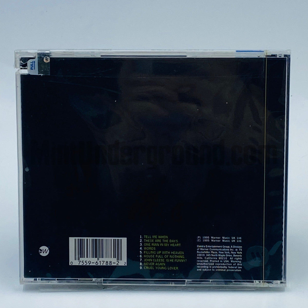 The Human League – Octopus CD, back cover