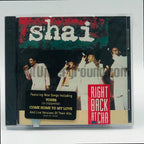 Shai – Right Back At Cha CD, front cover