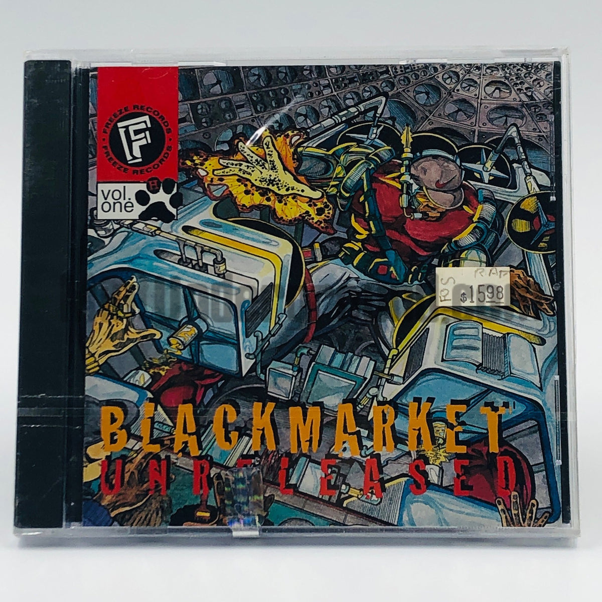 Various Artists – Blackmarket: Unreleased CD, front cover