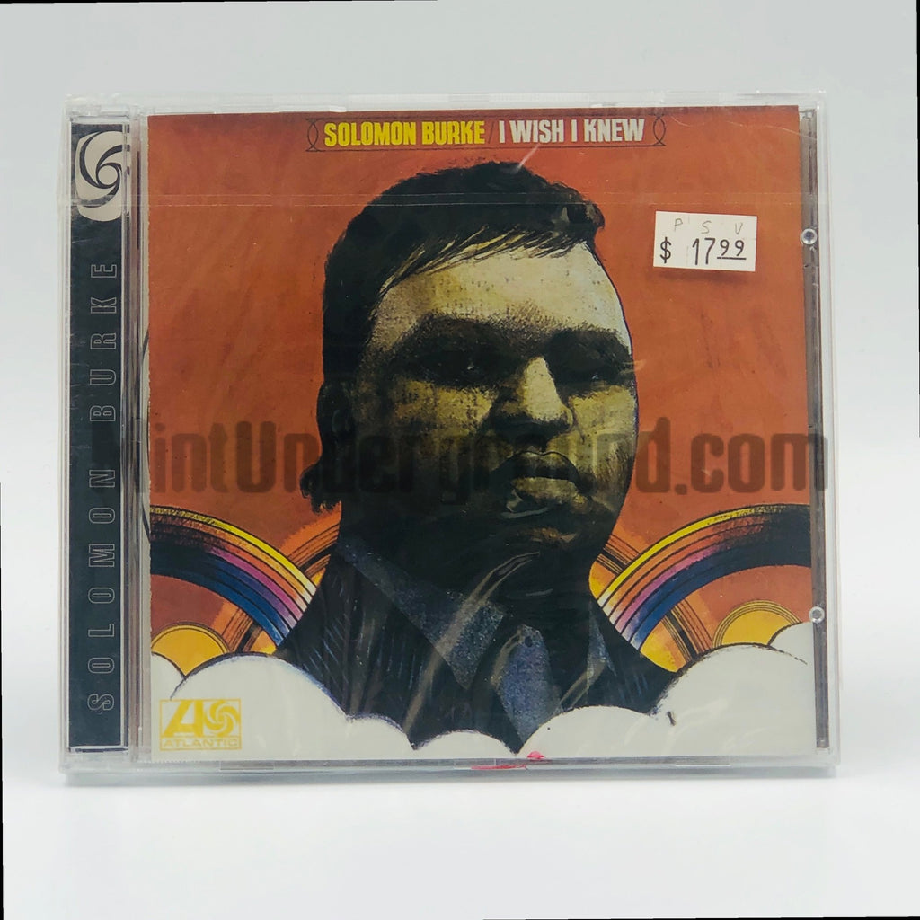 Solomon Burke – I Wish I Knew CD, front cover