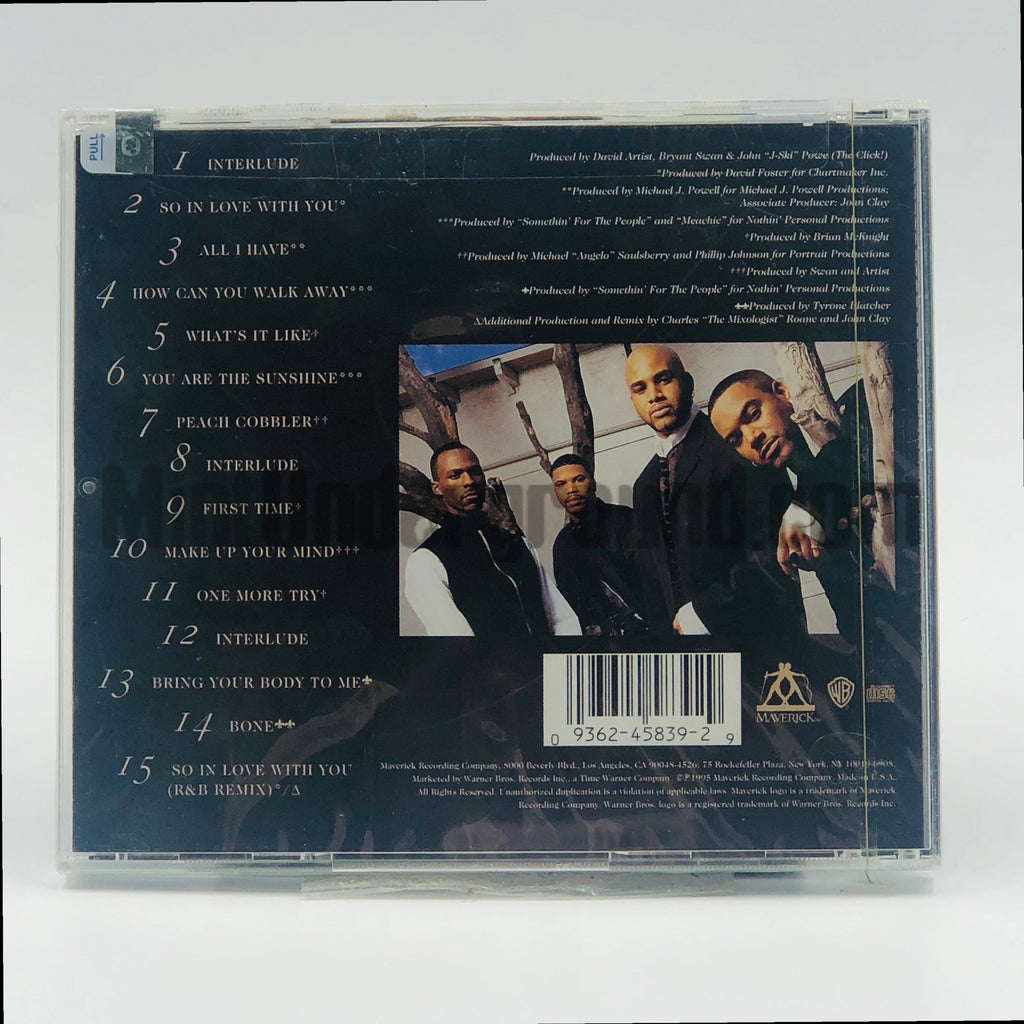 U.N.V./UNV (Universal Nubian Voices) – Universal Nubian Voices CD, back cover
