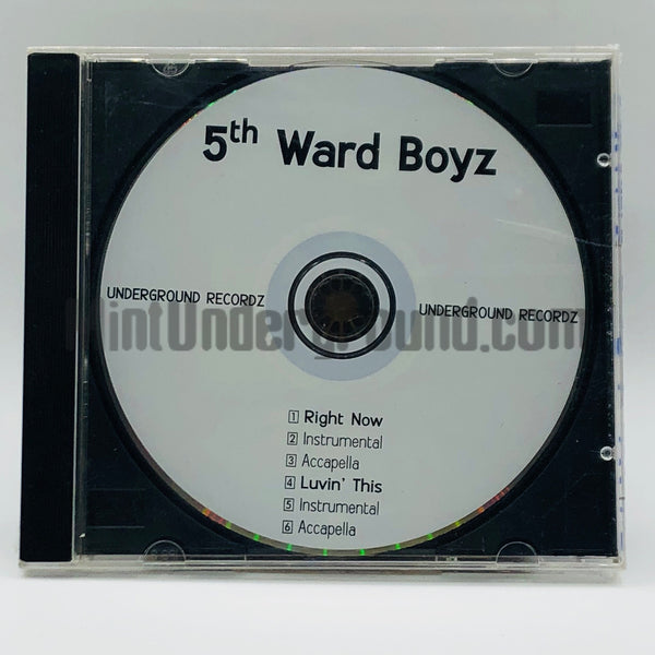 5th Ward Boyz: Right Now/Luvin' This: CD Single: Promo 5th Ward Boyz: Right Now/Luvin' This: CD Single: Promo