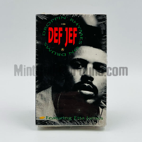 Def Jef: Droppin' Rhymes On Drums: Cassette Single Def Jef: Droppin' Rhymes On Drums: Cassette Single