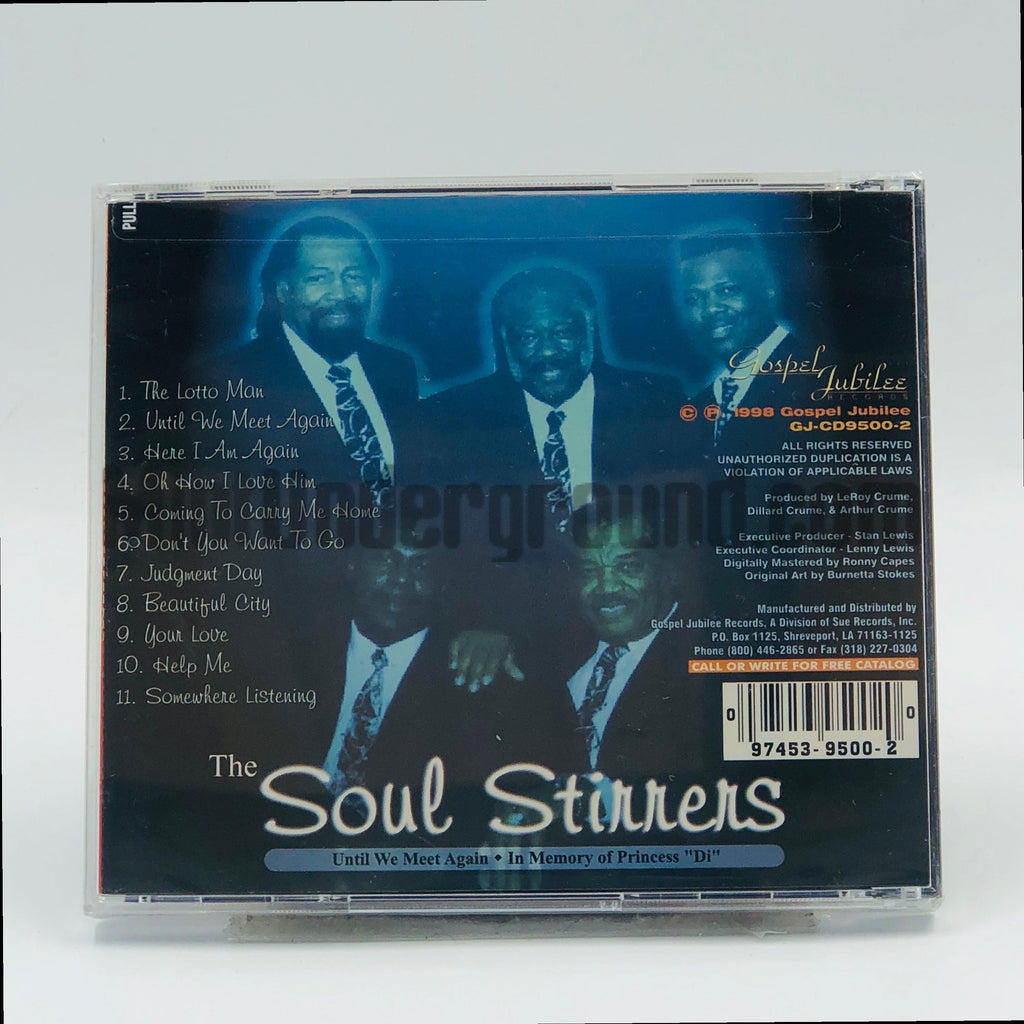 The Soul Stirrers – Lotto Man CD, back cover