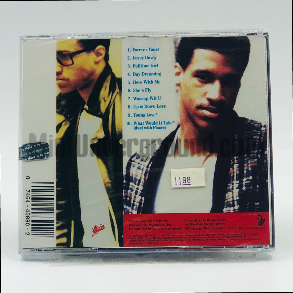 Tony Terry – Forever Yours CD, back cover